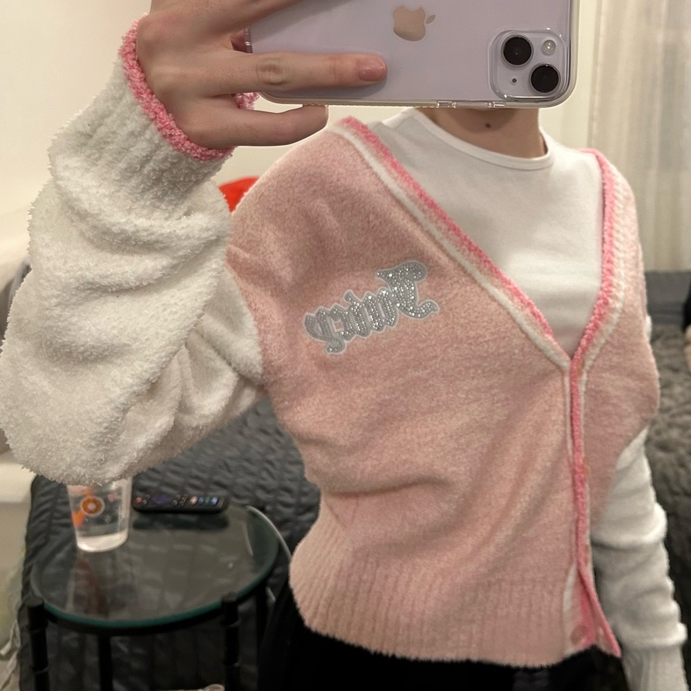 BRAND NEW PINK JUICY COUTURE CARDIGAN WITH TAGS